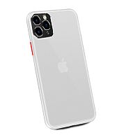 Чохол накладка xCase для iPhone 11 Pro Max Matt Case Camera Lens White red