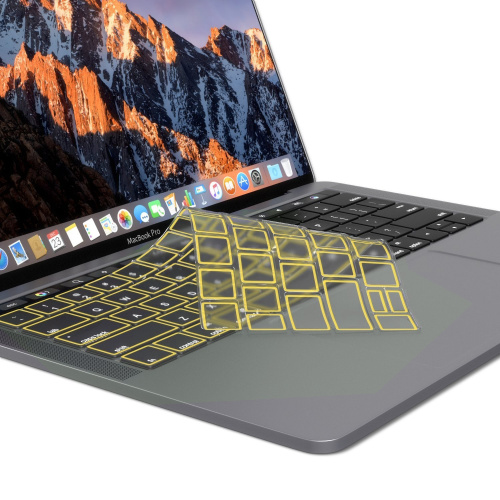 Накладка на клавіатуру для MacBook Air 13" (2008-2017)/ Pro 13", 15" (2012-2019)/ Pro 17" gold - UkrApple