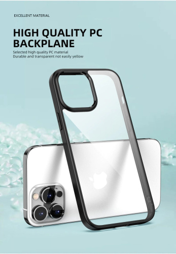 Чохол iPhone 15 Pro Max iPaky Bright Case black : фото 4 - UkrApple