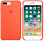 Чехол накладка xCase на iPhone 7 Plus/8 Plus Silicone Case оранжевый: фото 2 - UkrApple