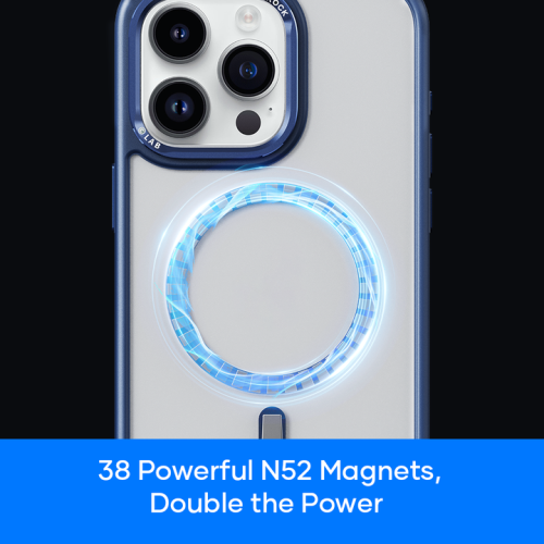 Чохол iPhone 15 Pro Max Rock Shield Protection with Magnetic gray : фото 6 - UkrApple