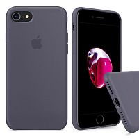 Чехол накладка xCase для iPhone 7/8/SE 2020 Silicone Case Full lavender gray