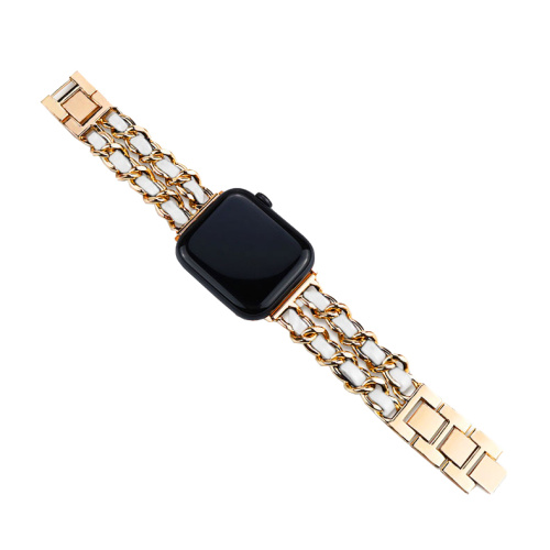 Ремінець xCase для Apple watch 38/40/41 mm Chanell gold white - UkrApple