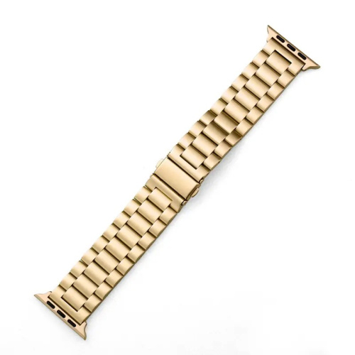 Ремінець xCase для Apple watch 38/40/41 mm Metal old 3-bead pale gold - UkrApple