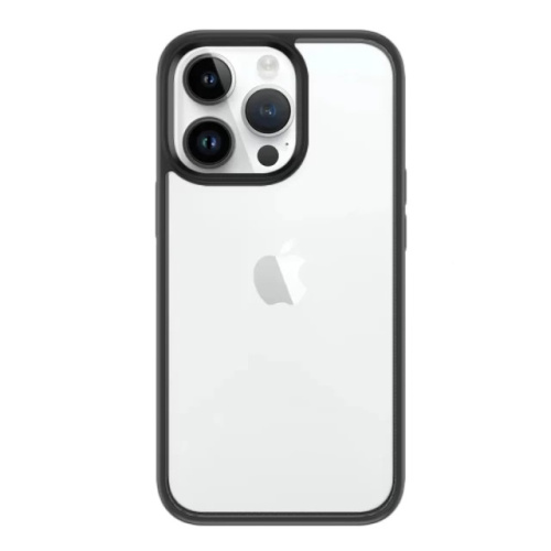 Чохол iPhone 15 Rock Guard Series Clear black  - UkrApple