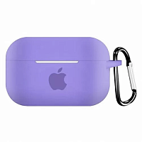 Чехол для AirPods PRO silicone case with Apple Lavender