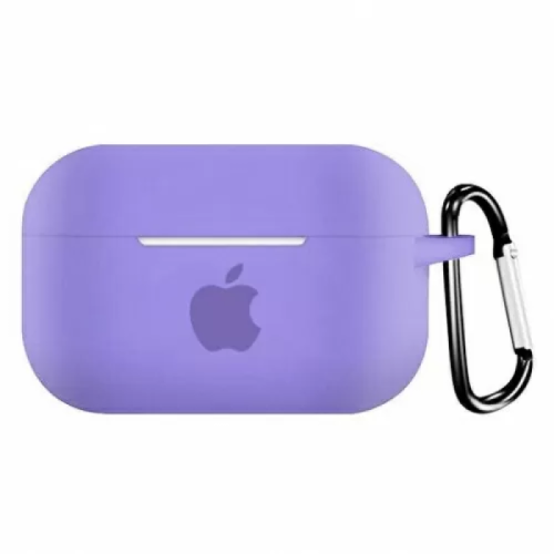 Чехол для AirPods PRO silicone case with Apple Lavender - UkrApple
