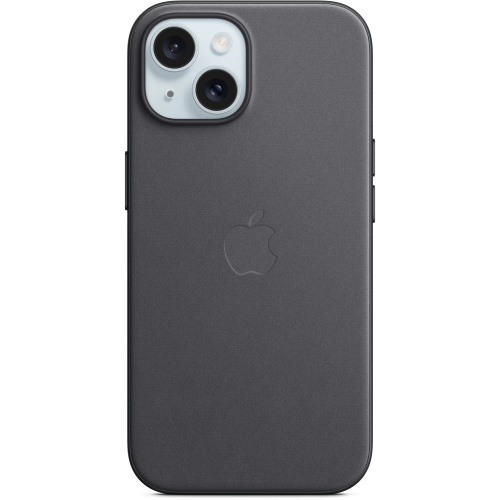 Чохол iPhone 15 Pro FineWoven Case with MagSafe black : фото 2 - UkrApple