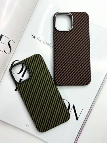 Чохол iPhone 15 Pro K-DOO Kevlar case green: фото 6 - UkrApple