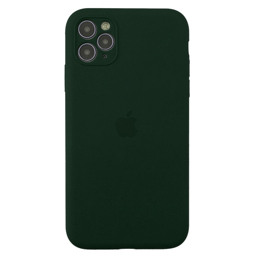 Чохол накладка xCase для iPhone 11 Pro Silicone Case Full Camera Forest green - UkrApple