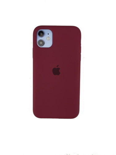 Чохол накладка xCase для iPhone 11 Pro Silicone Case Full plum - UkrApple