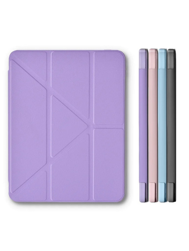 Чохол Wiwu Smart Case JD-103 iPad 7/8/9 10.2" (2019-2021)/ Pro 10.5"/ Air 3 10.5"(2019) light purple: фото 8 - UkrApple