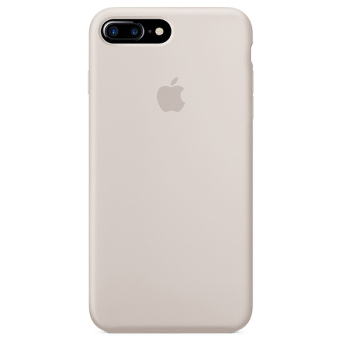Чехол накладка xCase для iPhone 7 Plus/8 Plus Silicone Case Full светло-серый - UkrApple