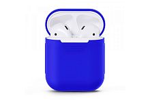 Чехол для AirPods/AirPods 2 silicone case royal blue