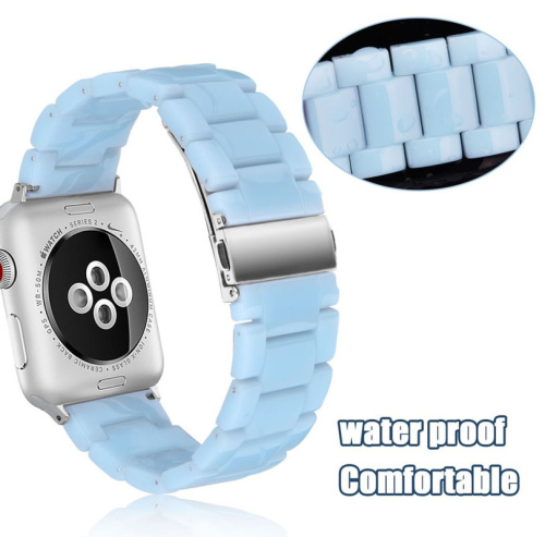 Ремінець xCase для Apple Watch 38/40/41 mm Resin band blue: фото 4 - UkrApple