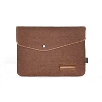 Папка конверт для MacBook Felt sleeve New 15'' brown 