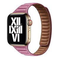 Ремінець для Apple Watch 38/40/41 mm Leather Link rose pink