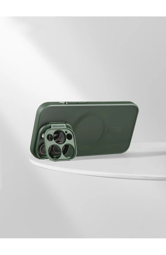 Чохол xCase для iPhone 13 Pro Max Stand Camera with MagSafe green: фото 12 - UkrApple
