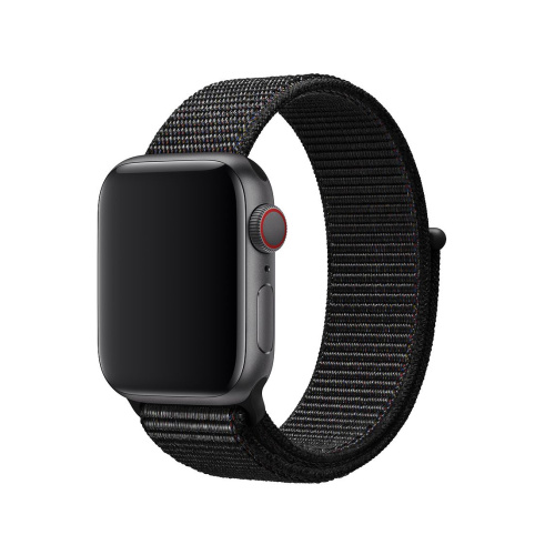 Ремінець xCase для Apple Watch 42/44/45/49 mm Nylon Sport Loop Black - UkrApple