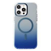 Чохол iPhone 15 Pro Shield Gradient with MagSafe dark blue 