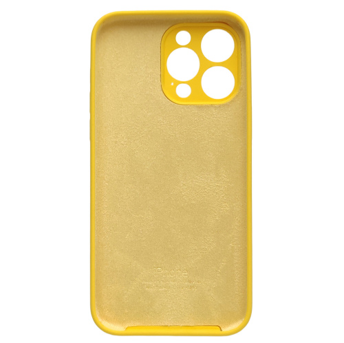 Чохол iPhone 14 Pro Silicone Case Full Camera canary yellow : фото 2 - UkrApple