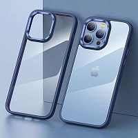 Чохол iPhone 13 Pro Crystal Case dark blue