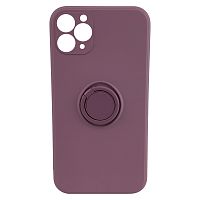 Чохол xCase для iPhone 11 Pro Silicone Case Full Camera Ring Blueberry