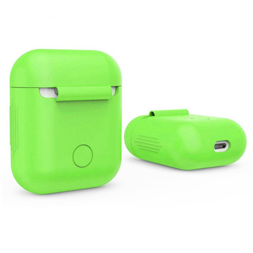 Чехол для AirPods/AirPods 2 silicone case зеленый - UkrApple