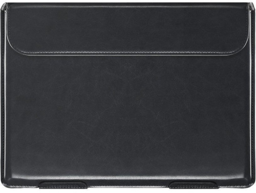 Папка конверт для MacBook Leather standing pouch 13.3'' black: фото 3 - UkrApple