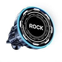 Автотримач з бездротовою зарядкою Rock black RWC-0661