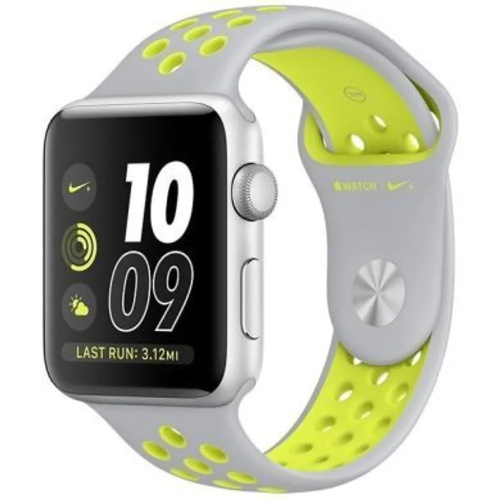 Ремінець xCase для Apple Watch 38/40/41 mm Sport Nike platinum volt - UkrApple