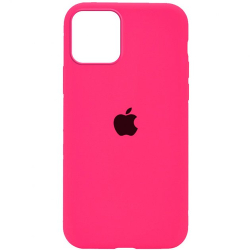 Чохол накладка xCase для iPhone 13 Silicone Case Full Electric Pink - UkrApple