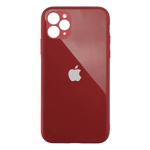 Чохол накладка xCase на iPhone 11 Pro Max Glass Designo Red - UkrApple