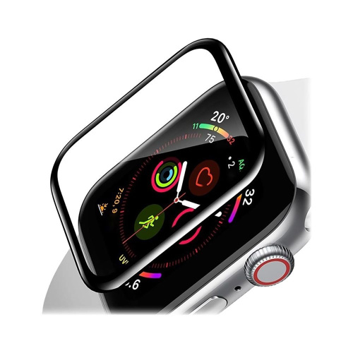 Захисне скло 3D Full Polymer nano Apple watch 49mm black: фото 4 - UkrApple
