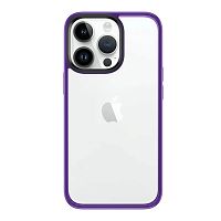 Чохол iPhone 14 Pro Max Rock Guard Series Clear purple