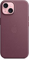 Чохол iPhone 15 Pro Max FineWoven Case with MagSafe mulberry 