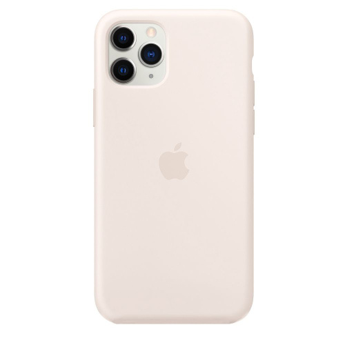 Чохол накладка xCase для iPhone 11 Pro Max Silicone Case Full Antique White - UkrApple