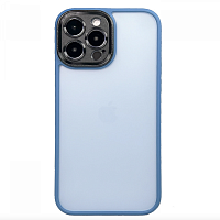 Чохол iPhone 13 Rock Guard matte Full Camera sierra blue