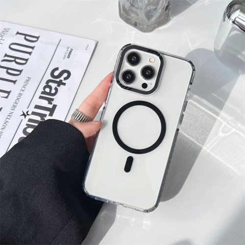 Чохол iPhone 15 Pro Shield Metal with MagSafe gray - UkrApple