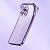 Чохол iPhone 14 Pro Rock Electroplating Matte Full Camera purple  - UkrApple