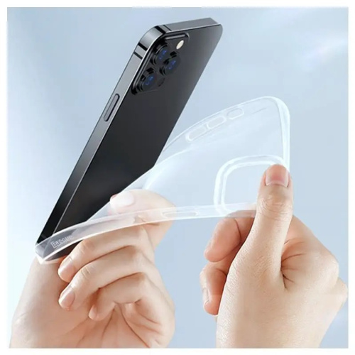 Чохол для iPhone 13 Baseus Simple Case Transparent: фото 4 - UkrApple