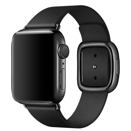 Ремінець xCase для Apple watch 38/40/41 mm Modern Buckle Leather black - UkrApple