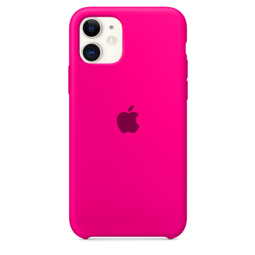 Чохол накладка xCase для iPhone 12 Pro Max Silicone Case barbie pink - UkrApple