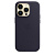 Чохол iPhone 14 Pro Leather Case with MagSafe A Ink: фото 2 - UkrApple