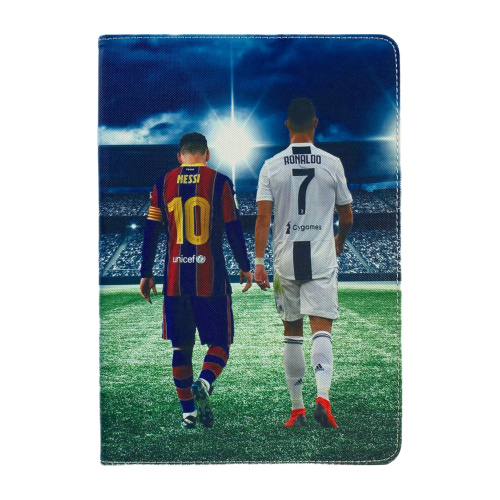 Чохол Slim Case для iPad 7/8/9 10.2" (2019-2021)/Pro 10.5"/Air 3 10.5" (2019)  Messi vs Ronaldo - UkrApple