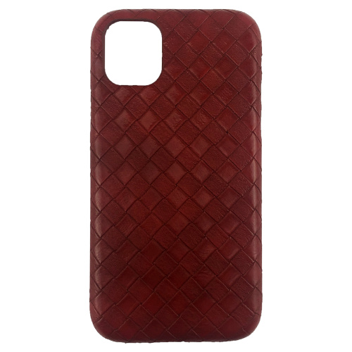 Чохол накладка xCase для iPhone 11 Pro Bottega Leather Case red - UkrApple