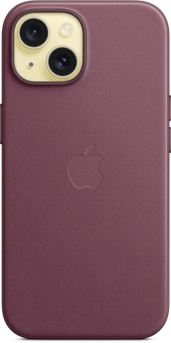 Чохол iPhone 15 Pro FineWoven Case with MagSafe mulberry : фото 4 - UkrApple