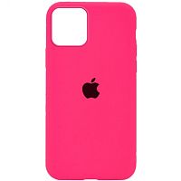 Чохол iPhone 13 Mini Silicone Case Full electric pink
