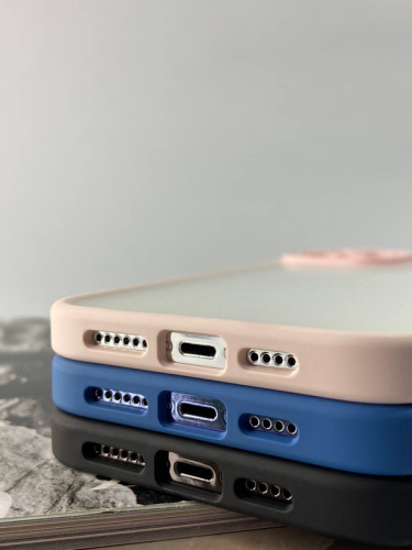 Чохол iPhone 15 Pro Max Rock Guard matte Full Camera blue : фото 8 - UkrApple