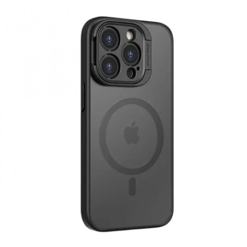 Чохол iPhone 15 Rock Guard Magnet Full Camera (Foldable Bracket) black - UkrApple